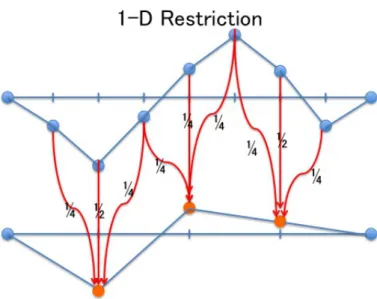 Fig. 14: Schematic view of 1-D Restriction.