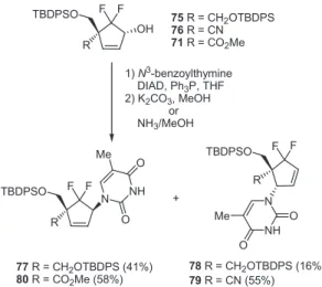 Figure 6. Structures of compounds 81-83. 㩷 㩷 ⷺ㧔㪾㫃㫐㪺㫆㫊㫐㫃㩷 㫋㫆㫉㫊㫀㫆㫅㪸㫃㩷 㪸㫅㪾㫃㪼㪀㩷 㱣㩷 㩿㪚㪝 㪉 㪄㪚㪈̡ 㪄㪥㪈㪄㪚㪉㪀ߪ 㪄㪐㪋㪅㪐㫦㩿㪄㪸㫅㫋㫀㪺㫃㫀㫅㪸㫃 㧕 ߣ 㪍㪊 ߩ ߘ ࠇ 㧔 ǿ 㧩 㪄㪈㪇㪇㪅㪏㫦 㧘 㪦㪋㶅㪄㪚㪈㶅㪄㪥㪈㪄㪚㪉㧕 㪏㪉㧕 ߦ㕖Ᏹߦㄭ޿߇㧘㪋㶅㪃㪌㶅㪄⚿ว ࿁ࠅߩߨߓࠇⷺ㧔㪚㪊㶅㪄㪚㪋㶅㪄㪚㪌㶅㪄㪦㪌㶅㪃㪄㫊㫐㫅㪺㫃㫀㫅㪸㫃㧘㱏 㧩㪄㪈㪋㪋㪅㪏㫦㪀ߪ㧘㪍㪊㩿㪂㫊㫐㫅㪺㫃㫀㫅㪸㫃㧘ǫ㧩㪌㪉㪅㪏q㪀ߣߪᄢ