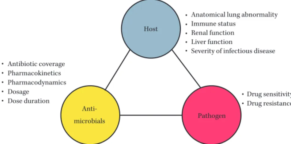 Fig. 1. Factors related to refractory respiratory infections 