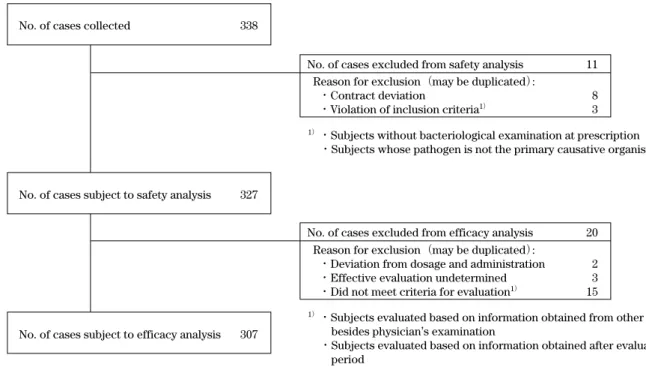 Fig. 2. Cases subject to analysis.