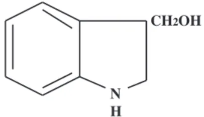 Fig. 1. Chemical structure of indole-3-carbinol