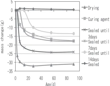 Fig. 6  Neutralization depth of mortar