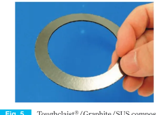 Fig. 4 Toughclaist ®  based PED