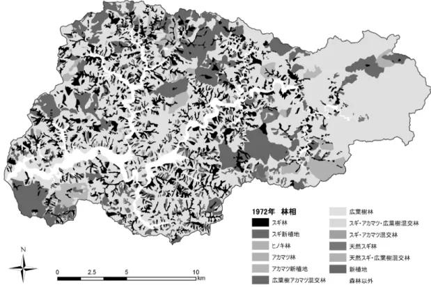 図 -3. 2003 年林相図
