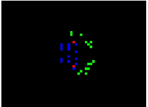 図 4.9 半分の人がスマートフォンを持っている場面 1 