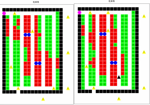 図 4.2 1000 ステップ時の様子 