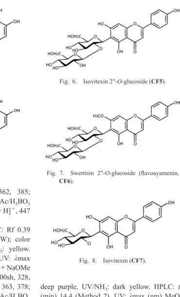 Fig.  5.  Swertiajaponin (CF4).