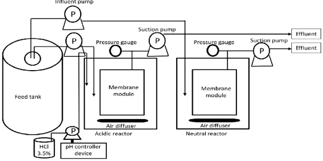 Fig. 3 - Membrane bioreactors used in this study. 