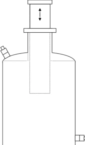 Figure 2-2  Schematic diagram of sample bottle for  measurement of dissolved trace gases.