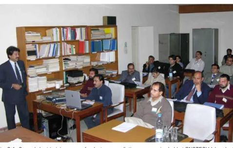 Fig. 2 -1  Second short training course for doctors on radiation emergencies held at PNSTECH Islamabad