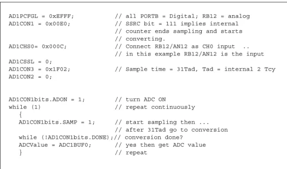 Figure 16-8: Converting One Channel, Auto-Sample Start, T AD  Based Conversion Start   
