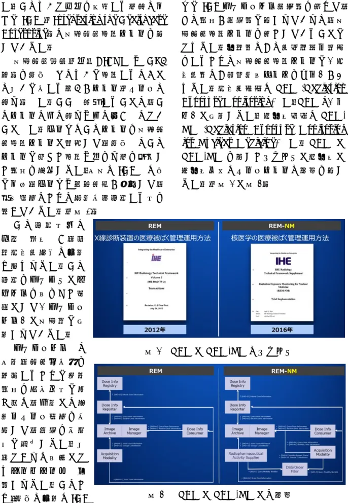 図 2  REM と REM-NM のテキスト 