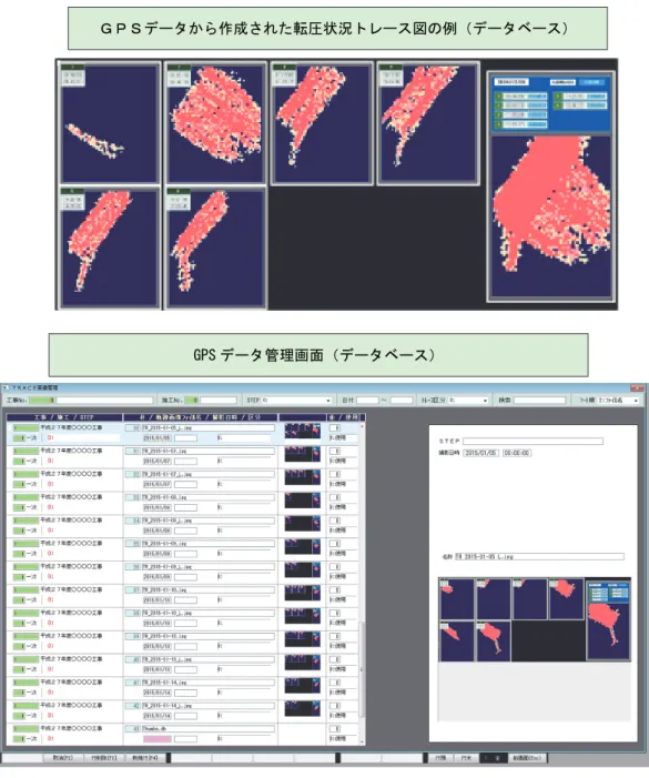 図 3-14  GPS 管理画面 