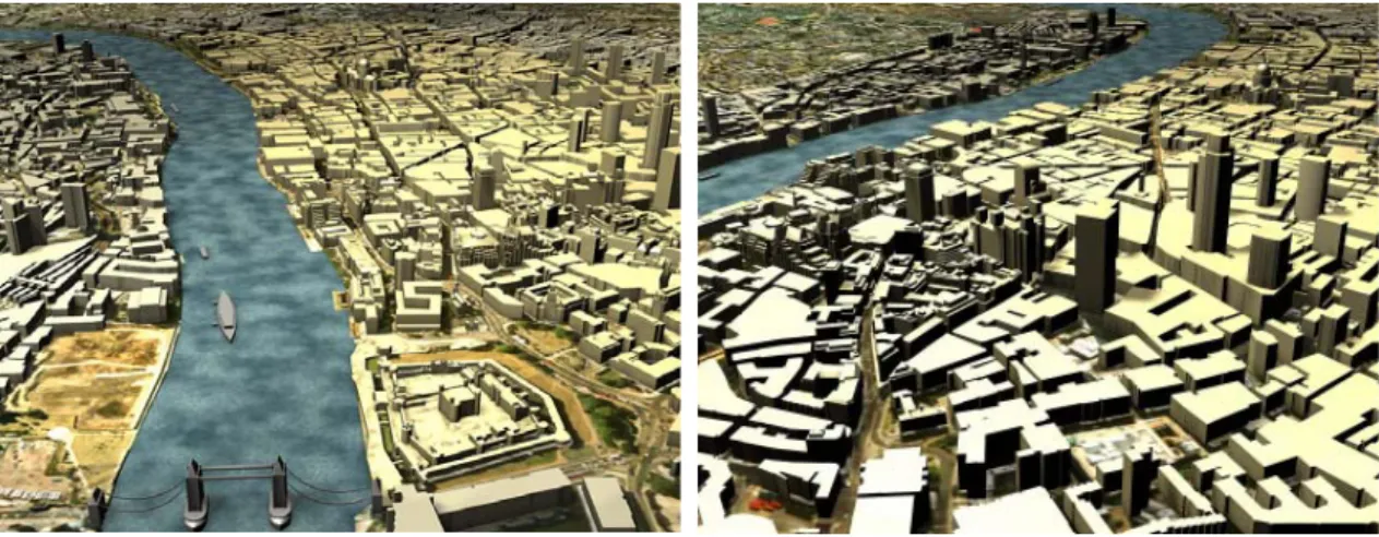図 13. Miller-Hare  によるロンドンモデルの俯瞰図. 