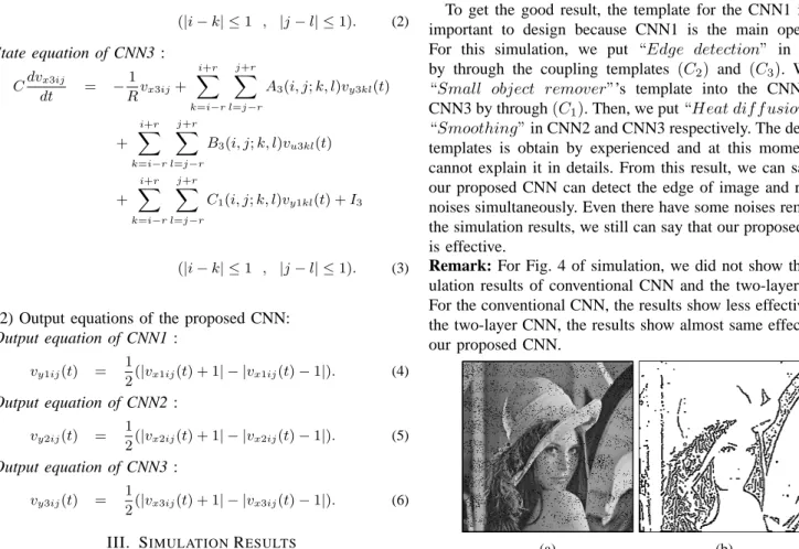 Fig. 2. Simulation results for gray-scale image with scenery. (a) Initial image. (b) Output image.
