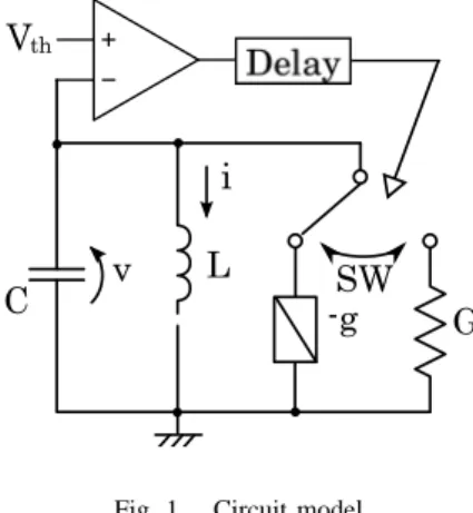 Fig. 1. Circuit model.
