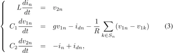 Fig. 3. Chaotic attractor of the circuit as shown in Fig. 2. β = 20, γ = 0.5.