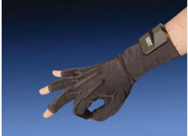図 3.1: 5DT Data Glove