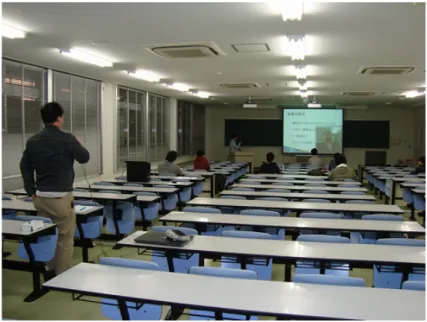図 3.1: 部屋の後ろから見た様子