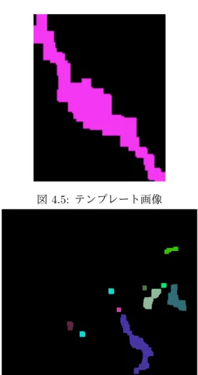 図 4.5: テンプレート画像