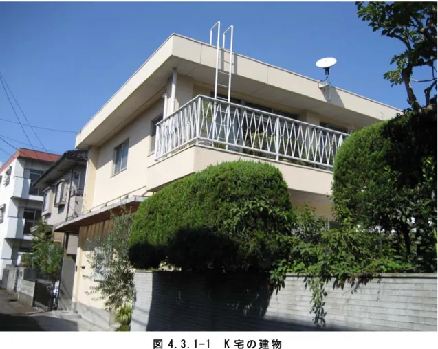 図 4.3.1-1  K 宅 の 建 物
