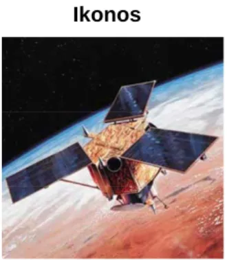 図 1.1.2-2  小型衛星利用の高分解能地球観測衛星への適用例（可視光学の場合） 