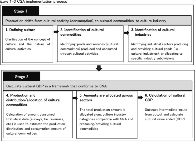 Figure 1-3 CSA implementation process 