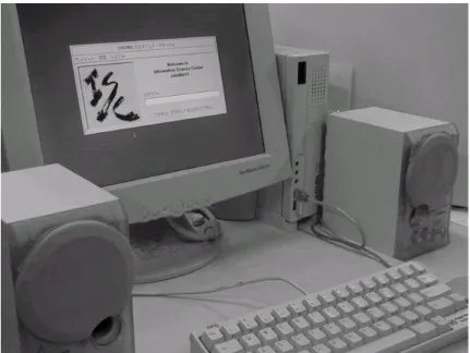 図 5: スピーカー USB スピーカーを接続した後， LinuxPC 端末側のオーディオデバイスの変更が必要です．オーディ オデバイスの変更の手順は以下の通りです． 1