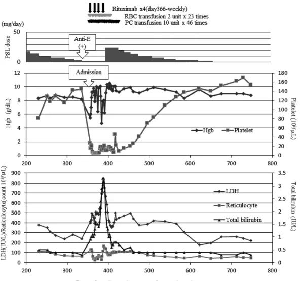Fig. 2 Clinical course