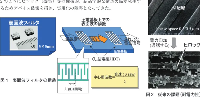 図 2 従来の課題（耐電力性）