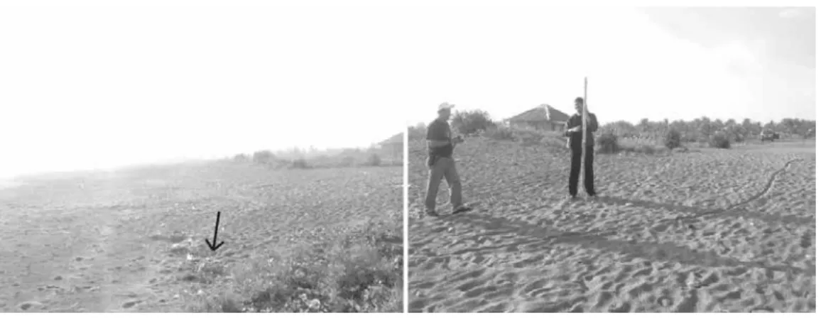 Fig. 13 　 Pantai Puring の測定点