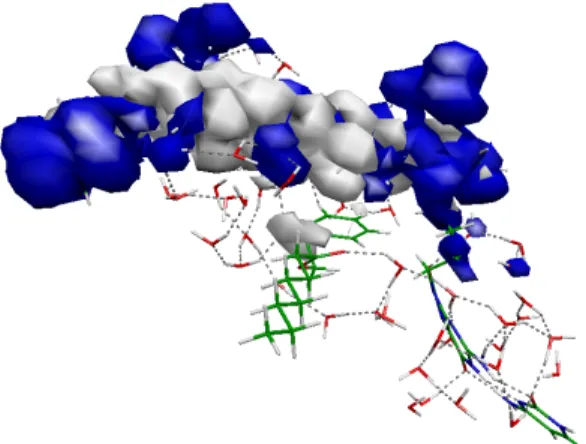 Figure  14.  Visualization  of  the  electron  charge  tunneling associated with the 14th state
