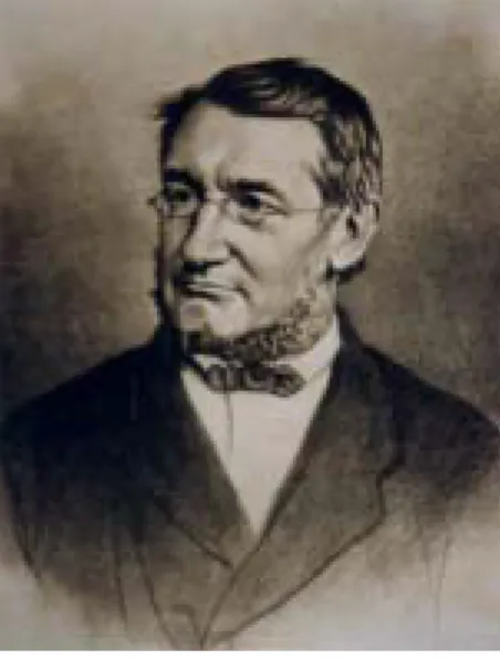Fig. 37. Julius Robert Mayer (1814-1878) was originally a physician.  Later he was interested in physics