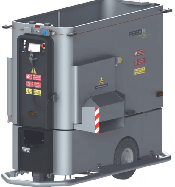 図 5- １  FEEDR ®  Feeding robot の全体像