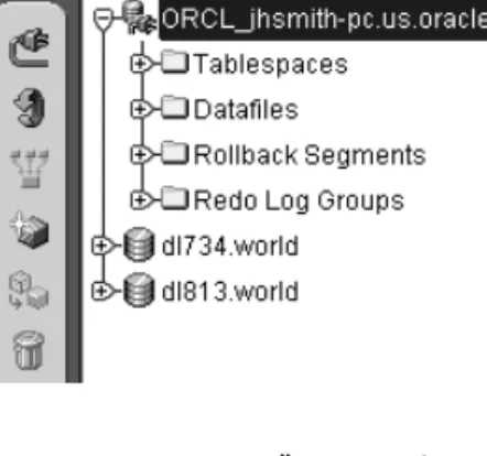 図 4-11  データベース記憶領域パラメータの管理 データベース記憶領域パラメータの管理 データベース記憶領域パラメータの管理 データベース記憶領域パラメータの管理