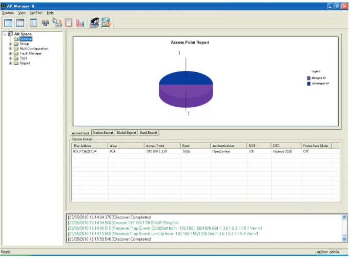 図 3-5  Access Point Report 画面