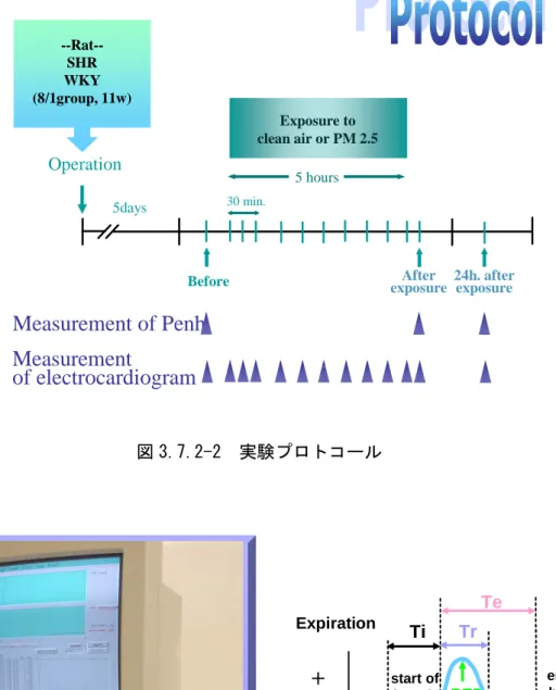 図 3.7.2-3  肺抵抗測定方法 