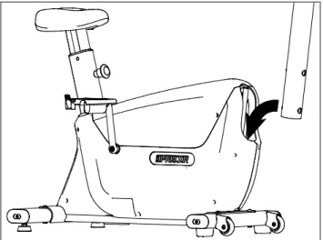 Figure 7: Upright support installation 