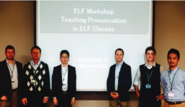 Figure 4. The October 28th ELF Pronunciation Training Workshop.