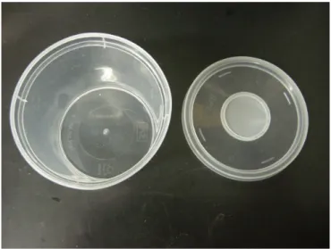 図 8 ．低温処理に用いたプラスチックケース