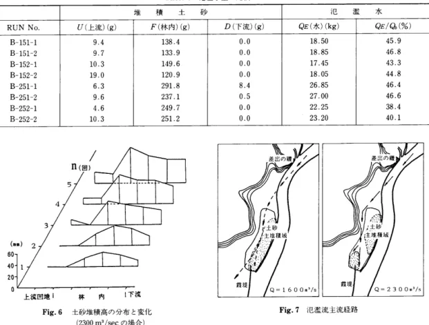 Table 5 氾濫水量の比較