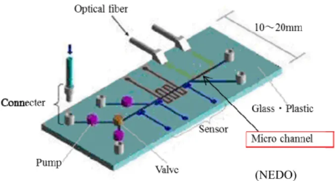 Fig. 1.2 Application of micro channel chip module 