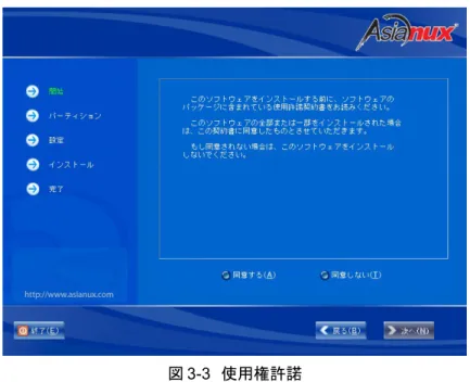 図 3-3 　使用権許諾