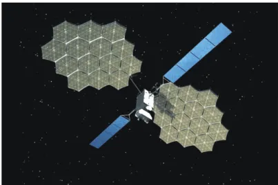 Fig. 4.1 On-orbit configuration of ETS-VIII.