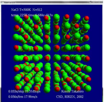 Figure 3.2: Image sample of Claret MD simulator.