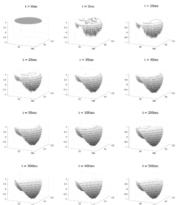図 3.7 図 3.3d に対する面補完の詳細． 