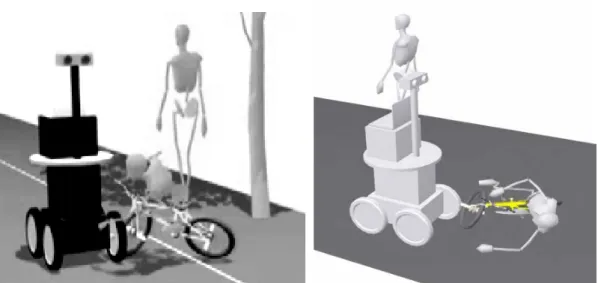 Fig. 2-9 ： Snapshots of a video for explanation of risk communication