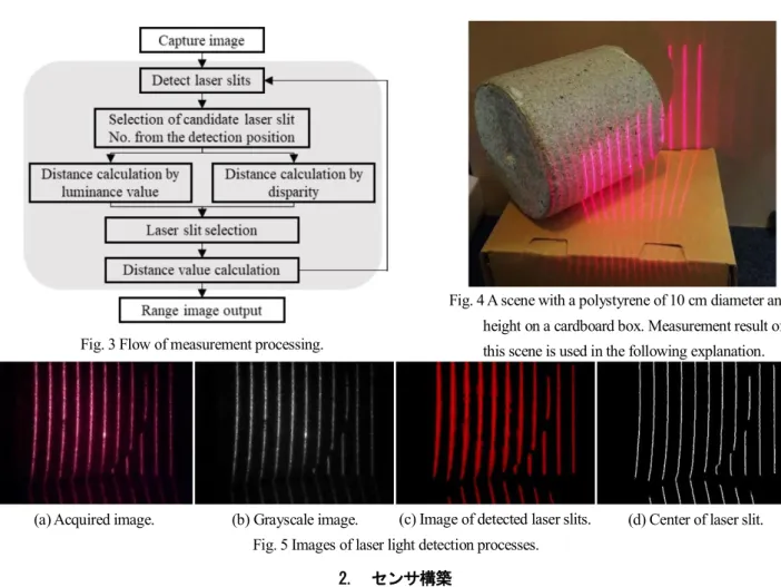 Fig. 3 Flow of measurement processing. 