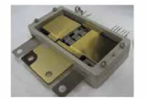 Fig. 3-8　 Prototype of SiC power module installed CR  snubber