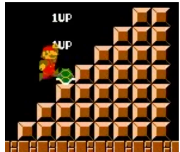 Fig. 1 Infinite 1-Up(Nintendo, Super Mario Bros.).